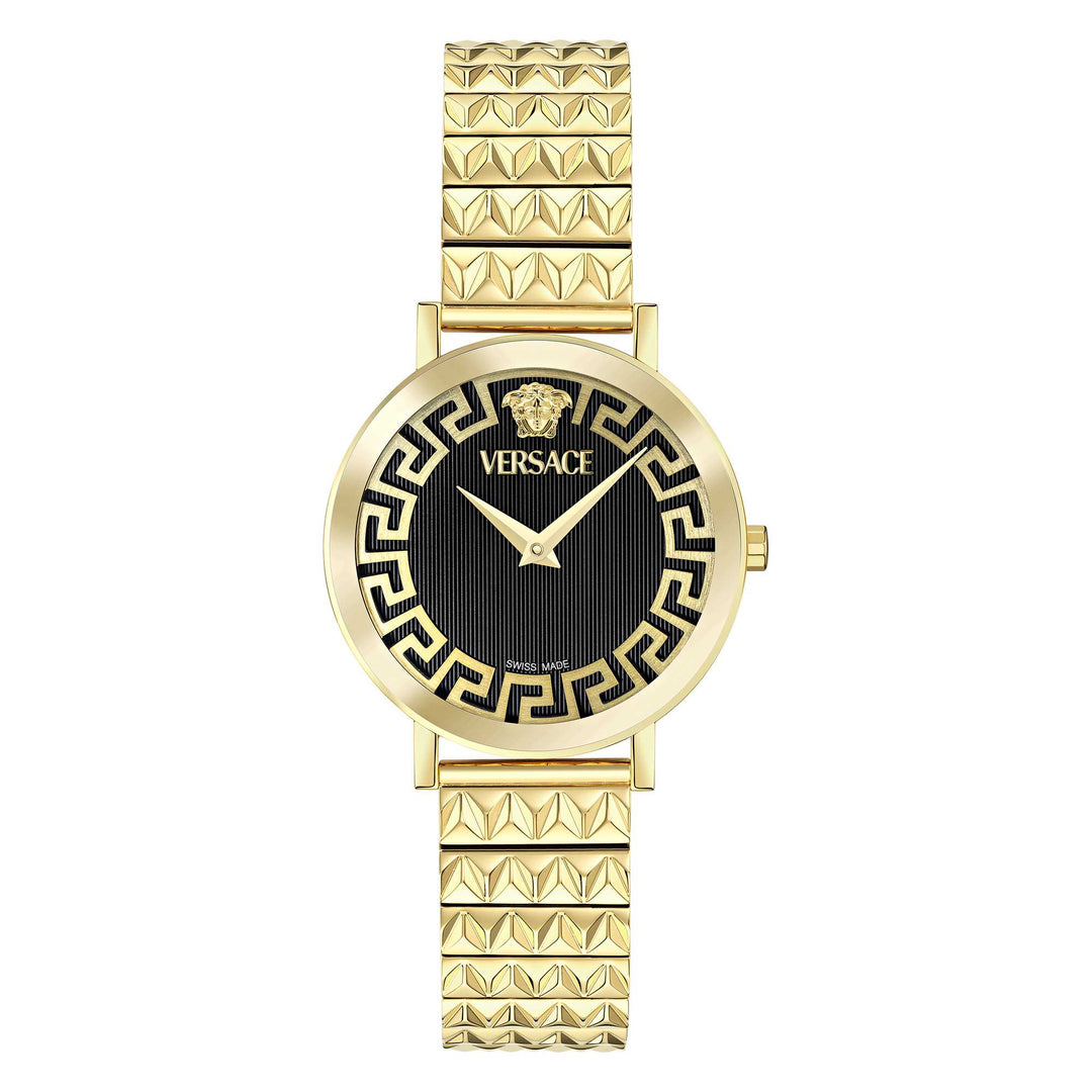 Ladies Versace Daedalus Black Guilloch Watch VE9A00524Versace WatchesVE9A00524