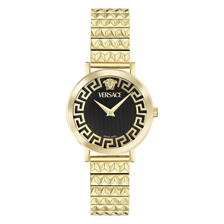 Ladies Versace Daedalus Black Guilloch Watch VE9A00524Versace WatchesVE9A00524