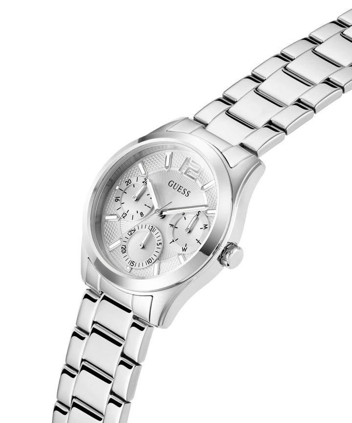 Ladies Zoe Silver Tone Stainless Steel Watch GW0760L1Guess WatchesGW0760L1