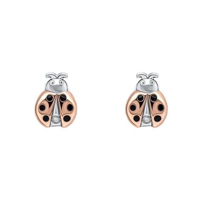 Ladybird Stud Earrings With Diamond E6433D for DiamondE6433