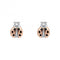 Ladybird Stud Earrings With Diamond E6433D for DiamondE6433