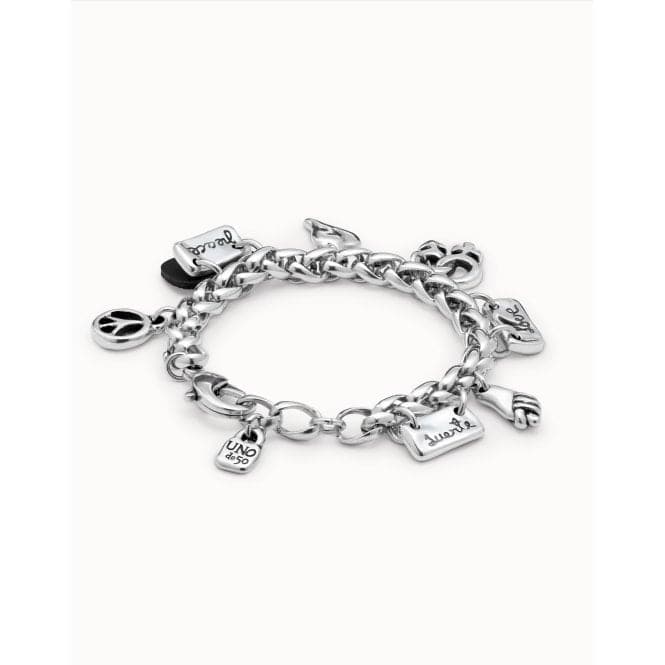 "Lakilov" Silver Metal BraceletUNOde50PUL1290MTL0000M