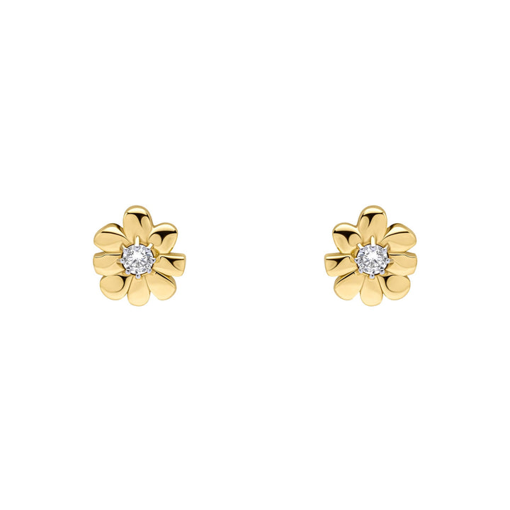 Laura Ashley Cosmos Gold Tone Flower Earrings E6521CLaura AshleyE6521C