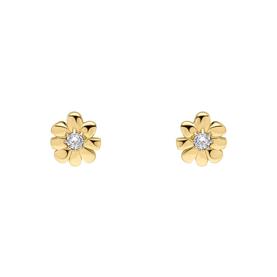 Laura Ashley Cosmos Gold Tone Flower Earrings E6521CLaura AshleyE6521C