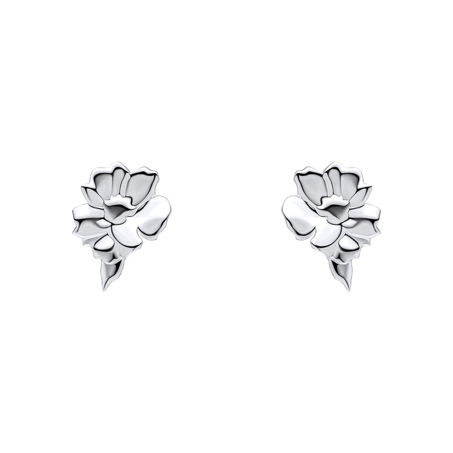 Laura Ashley Silver Plated Albertine Rose Earrings E6515Laura AshleyE6515