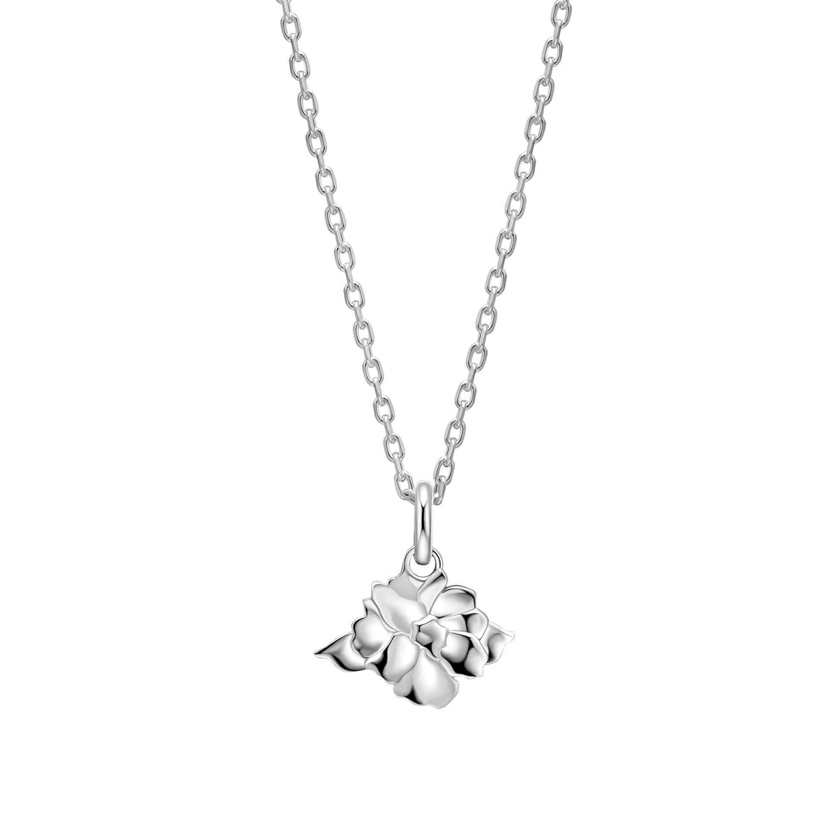 Laura Ashley Silver Plated Albertine Rose Necklace N4636Laura AshleyN4636