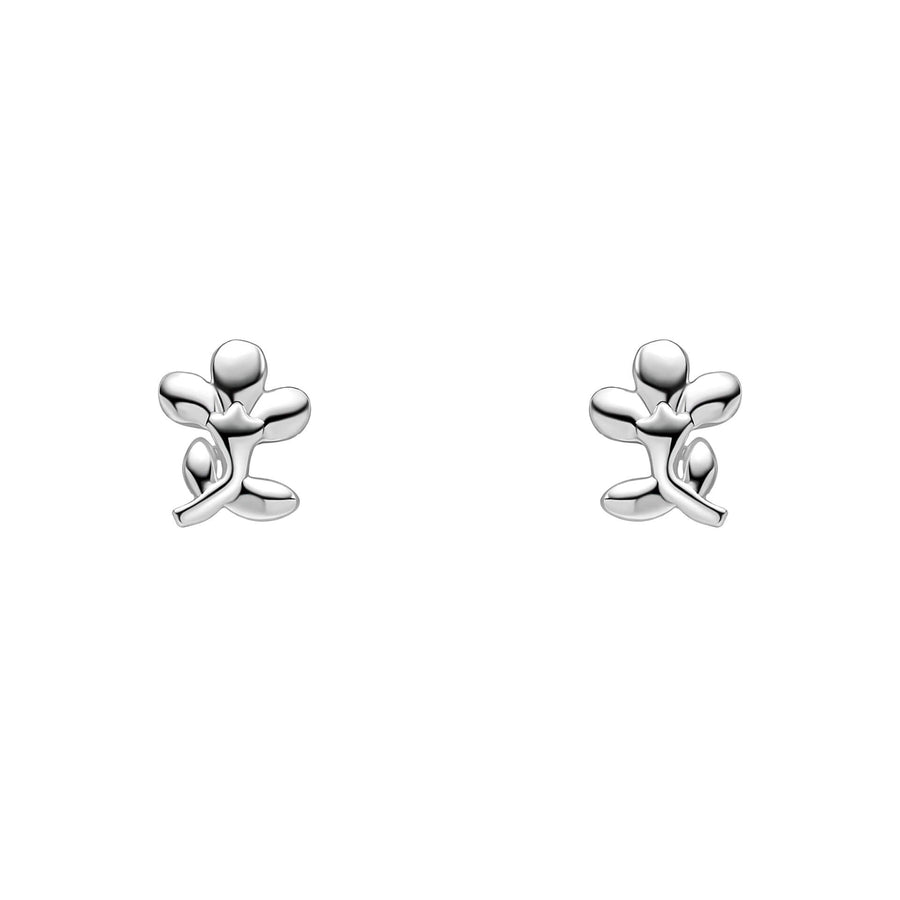 Laura Ashley Silver Plated Mini Albertine Rose Earrings E6516Laura AshleyE6516