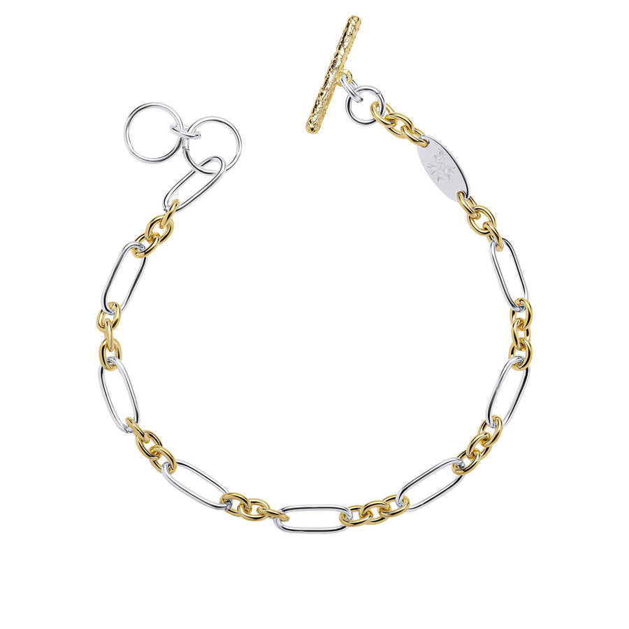 Laura Ashley Two Tone T - Bar Bracelet B5549Laura AshleyB5549