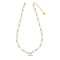 Laura Ashley Two Tone T - Bar Necklace N4640Laura AshleyN4640