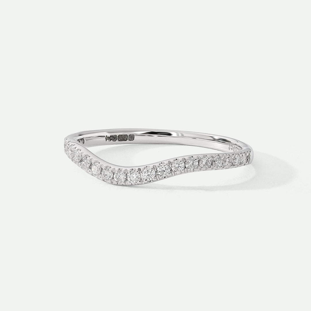 Layla | 9ct White Gold 0.20ct tw Lab Grown Diamond RingCreated BrillianceBA0071797 - M