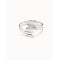 Leaf Me Alone Silver Metal BraceletUNOde50PUL2268MTL0000M