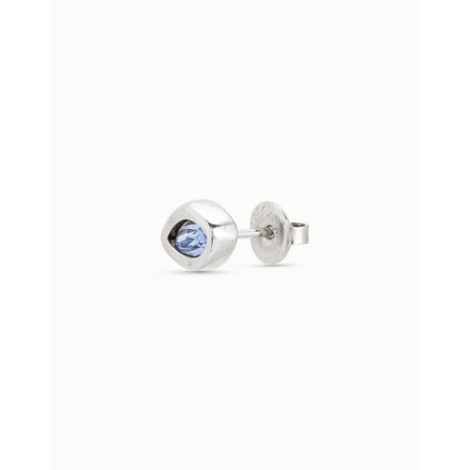 Leaky Stud Blue Faceted Crystal PiercingUNOde50PIE0011AZUMTL0U