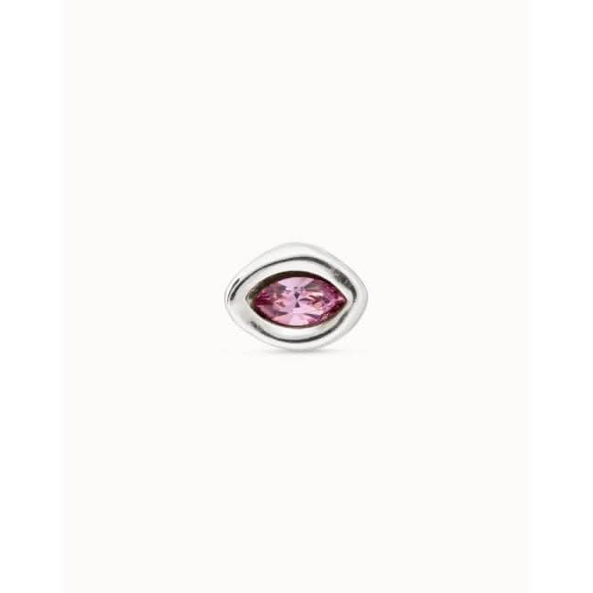 Leaky Stud Purple Faceted Crystal PiercingUNOde50PIE0011RSAMTL0U