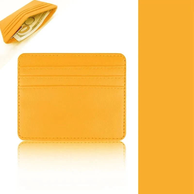 Leather Multi - Slot Card Wallet for Business Cards & Credit CardsAcotis Diamonds14:350852