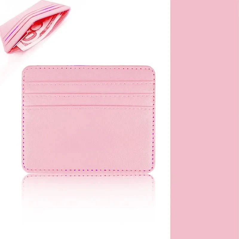 Leather Multi - Slot Card Wallet for Business Cards & Credit CardsAcotis Diamonds14:203123889