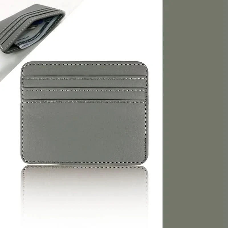 Leather Multi - Slot Card Wallet for Business Cards & Credit CardsAcotis Diamonds14:691