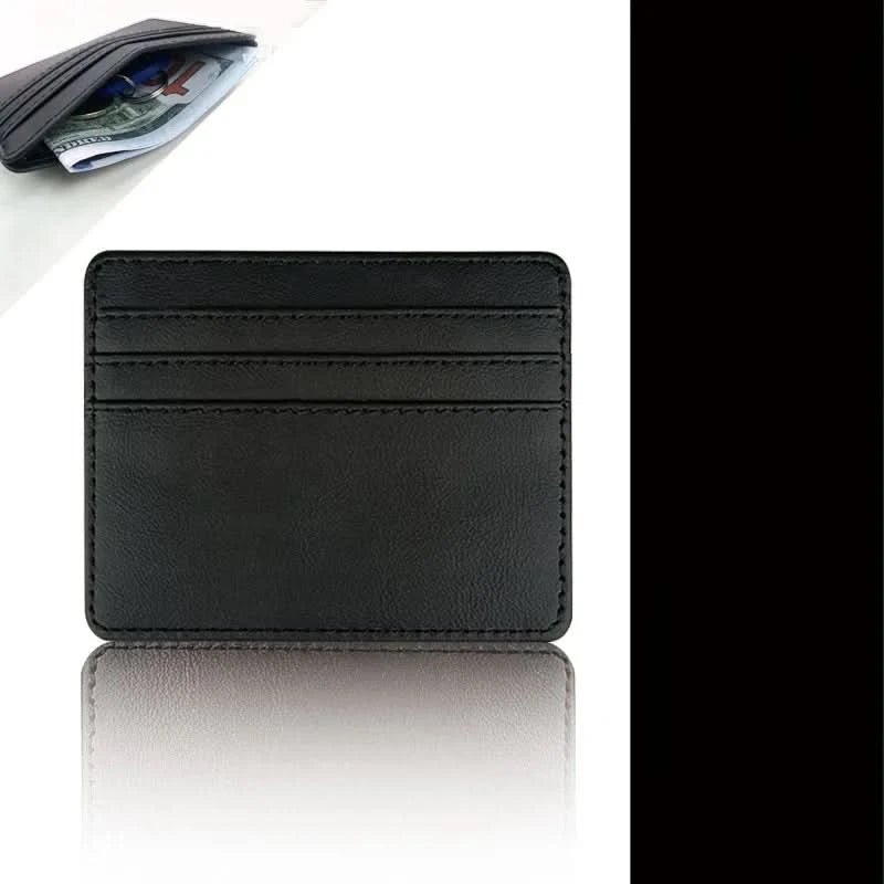 Leather Multi - Slot Card Wallet for Business Cards & Credit CardsAcotis Diamonds14:193