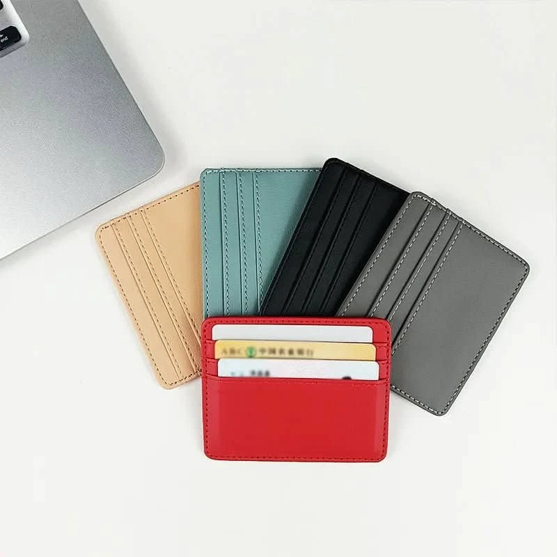 Leather Multi - Slot Card Wallet for Business Cards & Credit CardsAcotis Diamonds14:350852