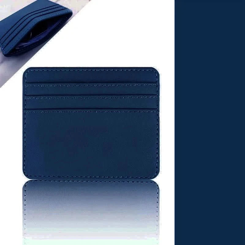 Leather Multi - Slot Card Wallet for Business Cards & Credit CardsAcotis Diamonds14:200006157