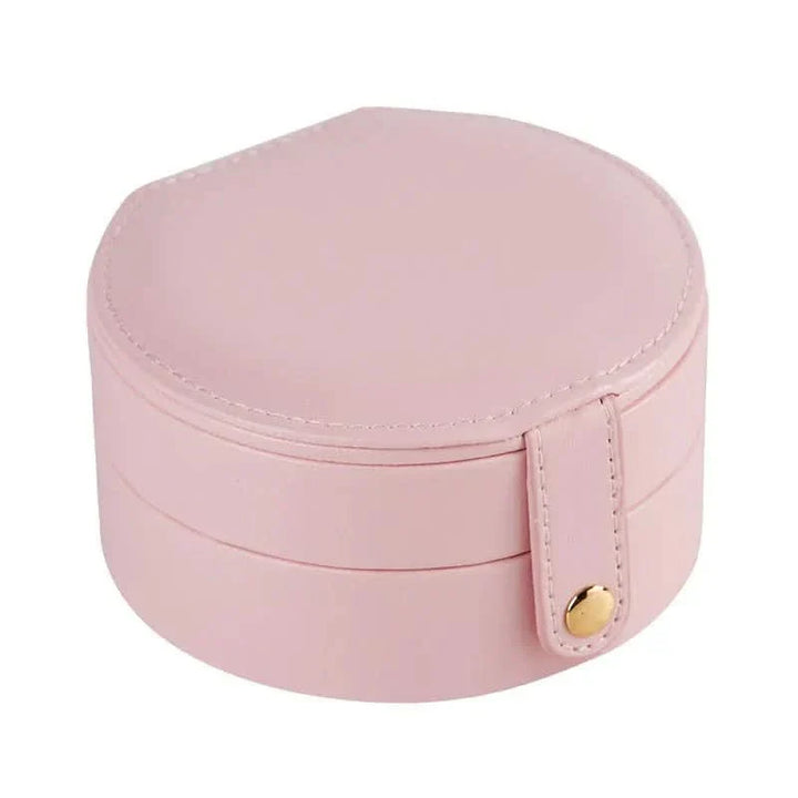 Leather Portable Jewellery Box
