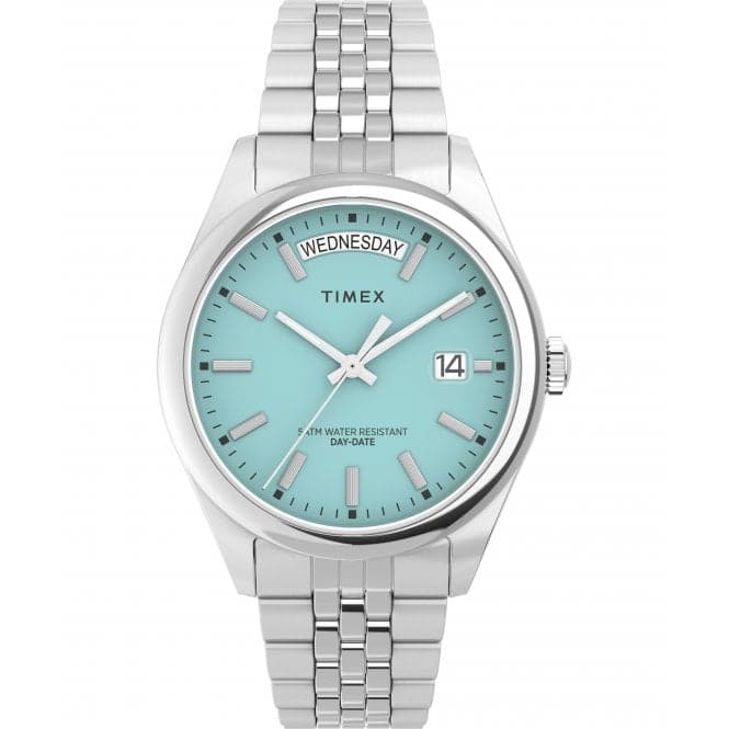 Legacy Day and Date Stainless Steel Bracelet Watch TW2V68400Timex WatchesTW2V68400