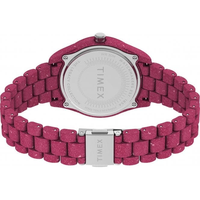 Legacy Ocean Pink Recycled Plastic Bracelet Watch TW2V77200Timex WatchesTW2V77200