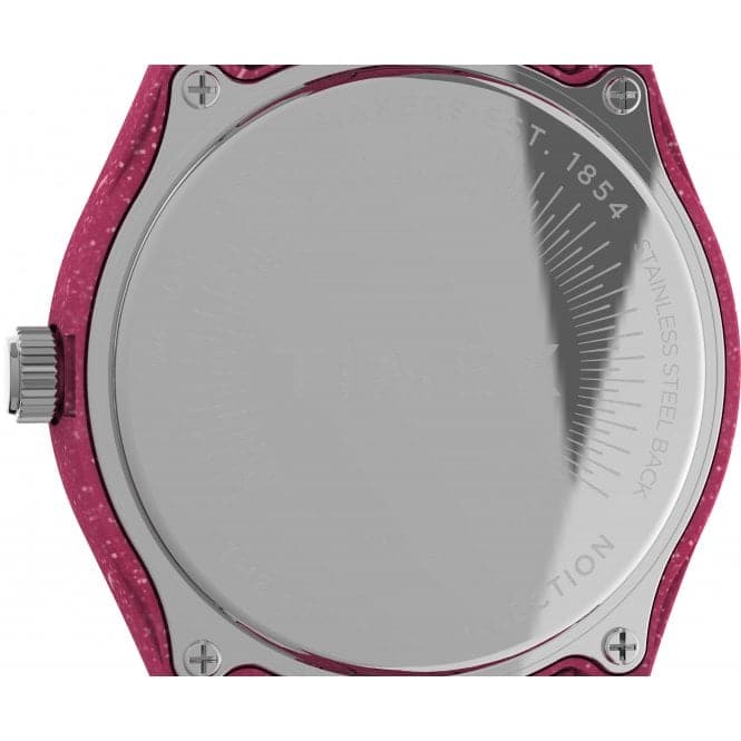 Legacy Ocean Pink Recycled Plastic Bracelet Watch TW2V77200Timex WatchesTW2V77200