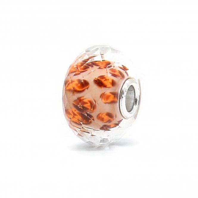 Leopard Spots Orange Bead TZZUK - 00346TrollbeadsTZZUK - 00346