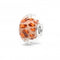 Leopard Spots Orange Bead TZZUK - 00346TrollbeadsTZZUK - 00346