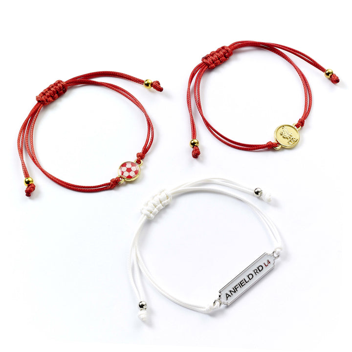 Liverpool Football Club Friendship Bracelet Set LFCFB003