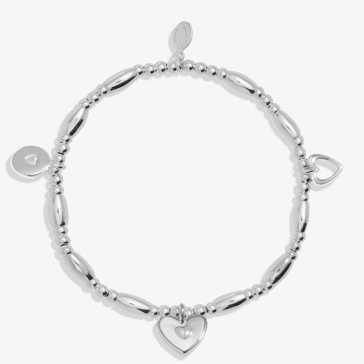 Life's A Charm 21St Birthday Silver Plated Bracelet 8131Joma Jewellery8131