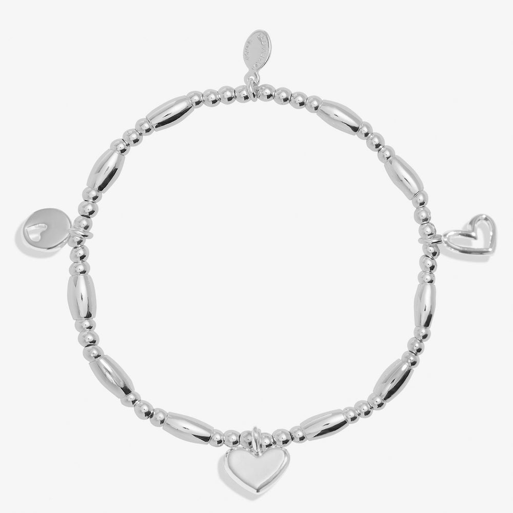 Life's A Charm 40th Birthday Silver Plated Bracelet 8133Joma Jewellery8133