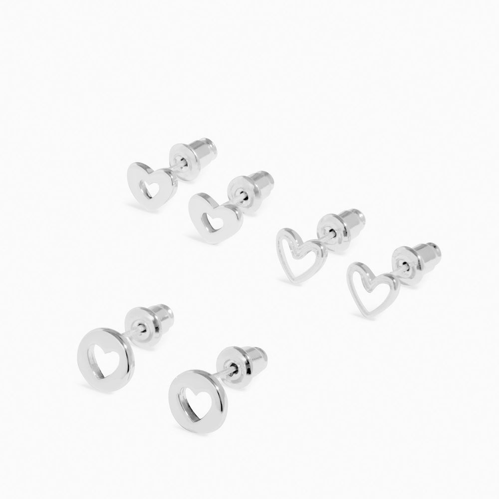 Life's A Charm 50th Birthday Silver Plated Earrings 8140Joma Jewellery8140