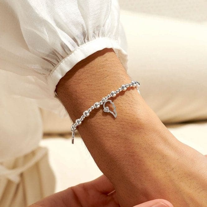 Life's A Charm Always Remembered Silver Plated 17.5cm Bracelet 7194Joma Jewellery7194