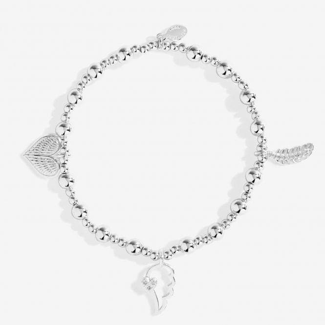 Life's A Charm Always Remembered Silver Plated 17.5cm Bracelet 7194Joma Jewellery7194