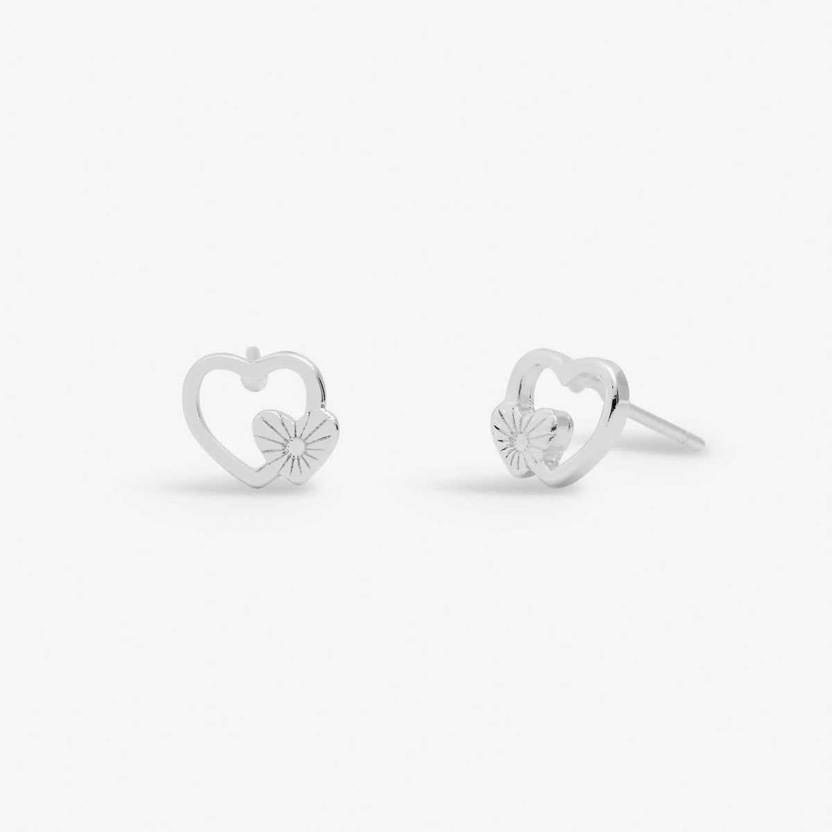 Lifes A Charm Daughter Silver Plated Earrings 7862Joma Jewellery7862