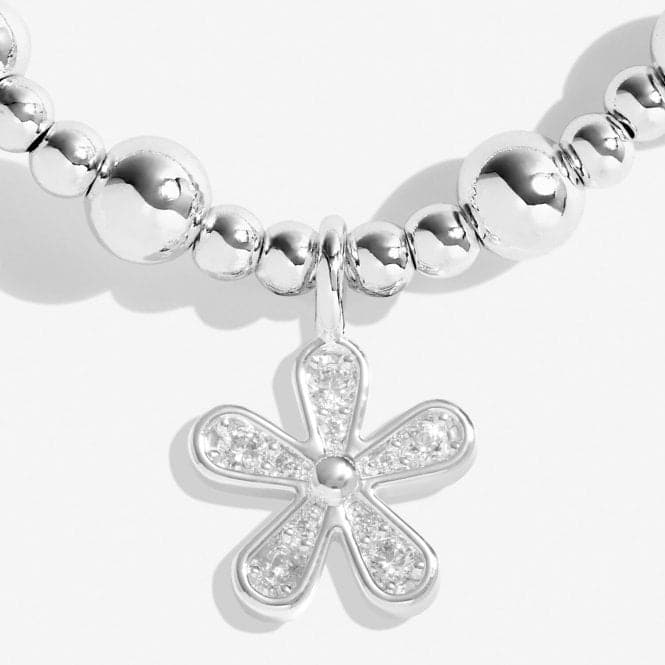 Life's A Charm If Mums Were Flowers I'd Pick You Silver Plated 17.5cm Bracelet 6909Joma Jewellery6909