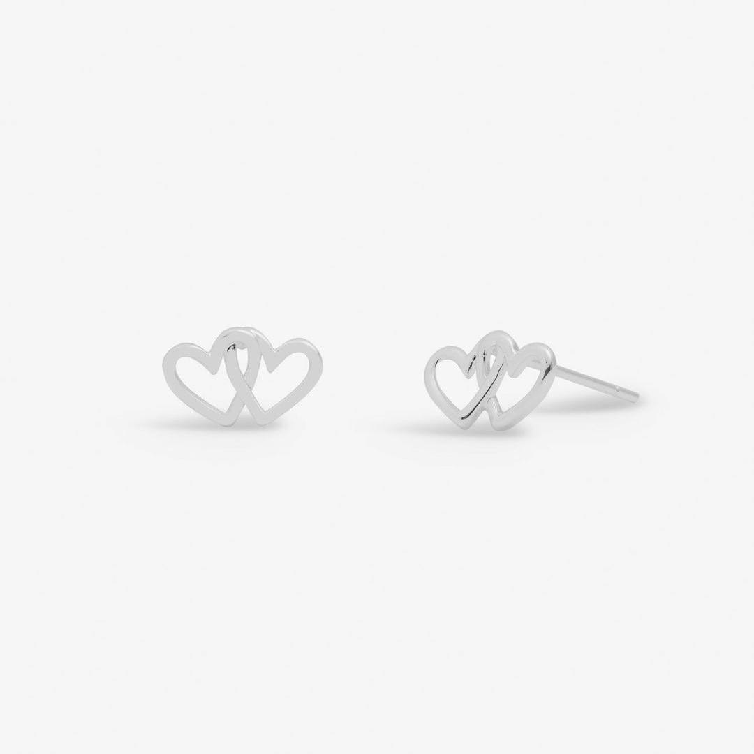 Lifes A Charm Love Silver Plated Earrings 7861Joma Jewellery7861