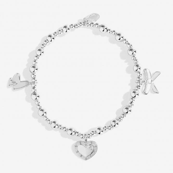 Life's A Charm Super Sister Silver Plated 17.5cm Bracelet 7197Joma Jewellery7197