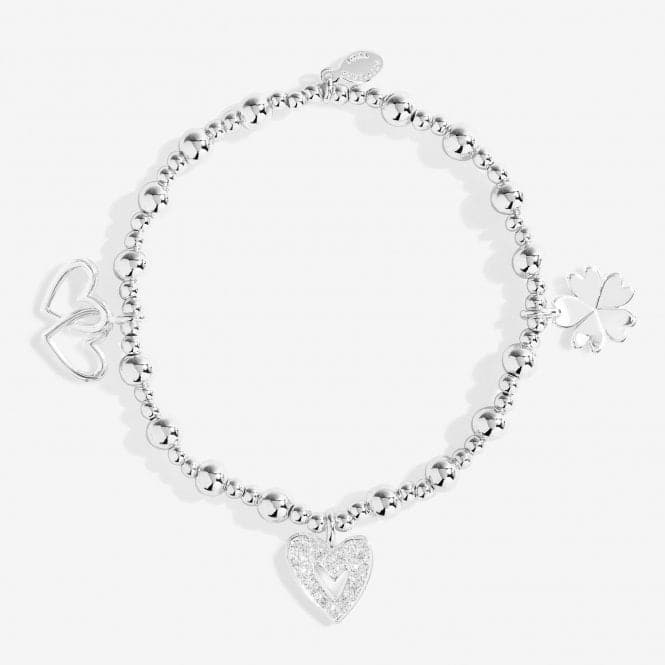 Life's A Charm Treasured Friend Silver Plated 17.5cm Bracelet 7195Joma Jewellery7195