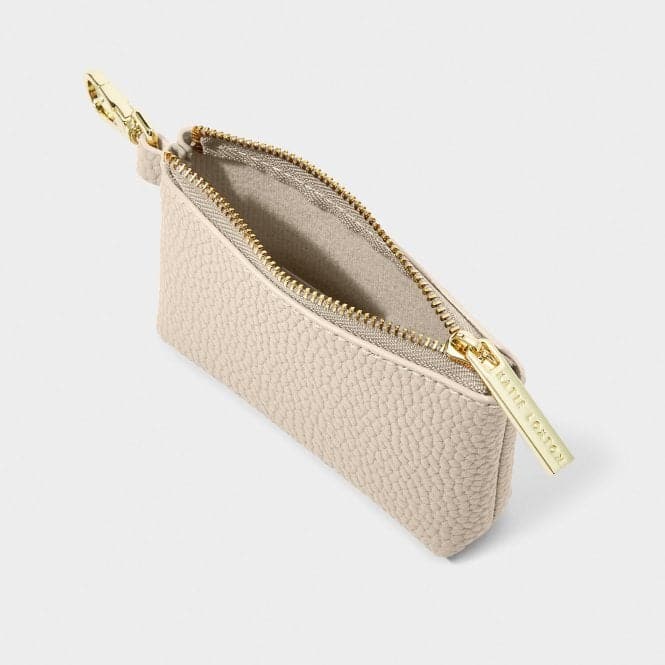 Light Taupe Evie Clip On Coin Purse KLB3226Katie LoxtonKLB3226