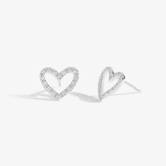 Lila Heart Earring Duo 5913Joma Jewellery5913