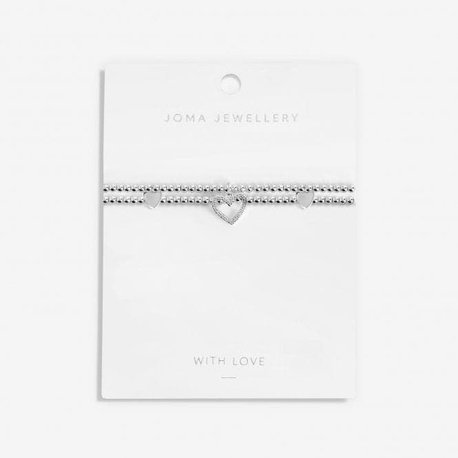 Lila Heart Layered Bracelet 5915Joma Jewellery5915