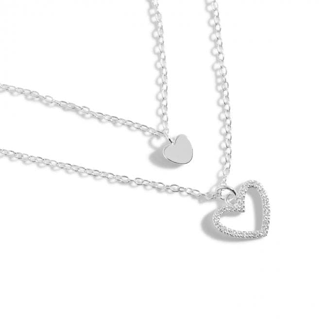 Lila Heart Layered Necklace 5914Joma Jewellery5914