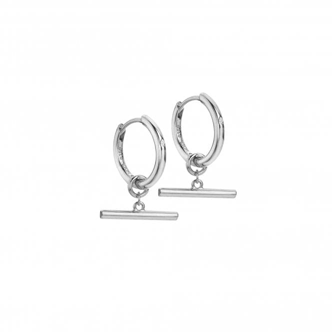 Linked T - Bar Earrings DE734Hot DiamondsDE734