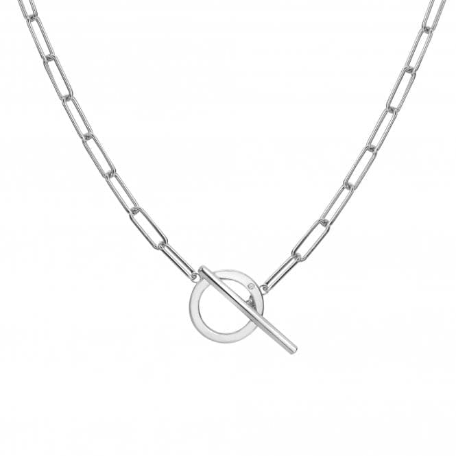 Linked T - Bar Necklace DN170Hot DiamondsDN170