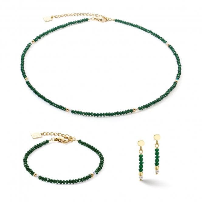 Little Twinkle Gold - Dark Green Bracelet 2033/30 - 0521Coeur De Lion2033/30 - 0521