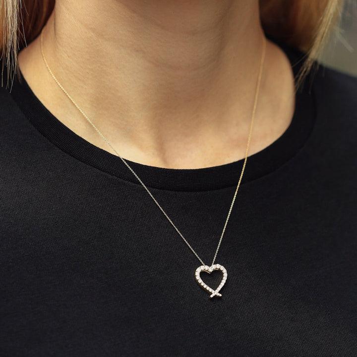 Liza | 9ct Yellow Gold 0.50ct tw Lab Grown Diamond Necklace