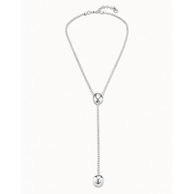 Lonely Planet Silver Metal NecklaceUNOde50COL1416MTL0000U