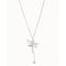 Longdragonfly Silver Metal NecklaceUNOde50COL0976MTL0000U